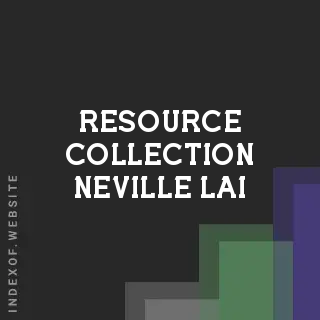 Resource Collection Neville Lai | Indexof