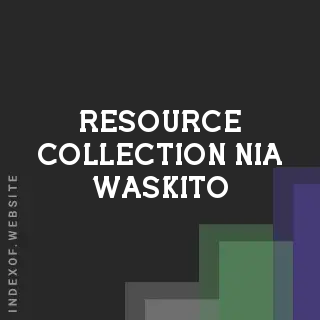 Resource Collection Nia Waskito | Indexof