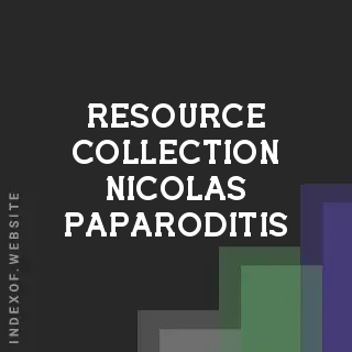 Resource Collection Nicolas Paparoditis | Indexof