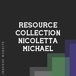 Resource Collection Nicoletta Michael | Indexof