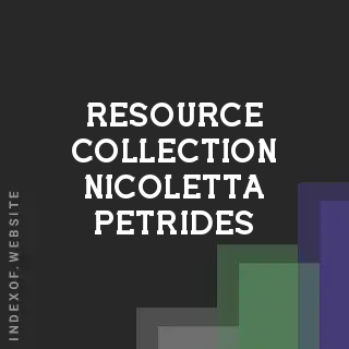 Resource Collection Nicoletta Petrides | Indexof