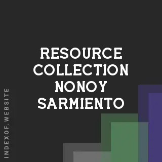 Resource Collection Nonoy Sarmiento | Indexof