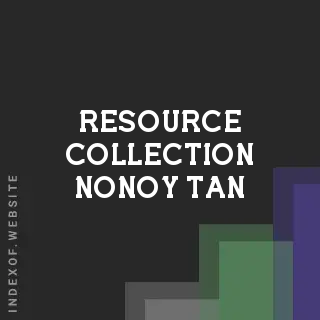 Resource Collection Nonoy Tan | Indexof