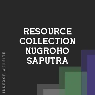 Resource Collection Nugroho Saputra | Indexof