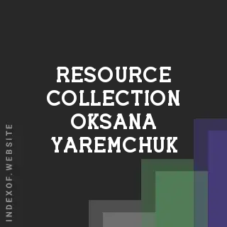 Resource Collection Oksana Yaremchuk | Indexof