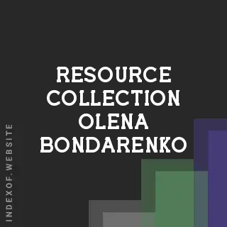 Resource Collection Olena Bondarenko | Indexof