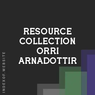 Resource Collection Orri Arnadottir | Indexof