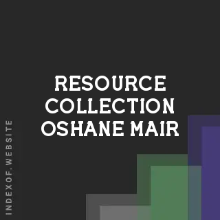 Resource Collection Oshane Mair | Indexof