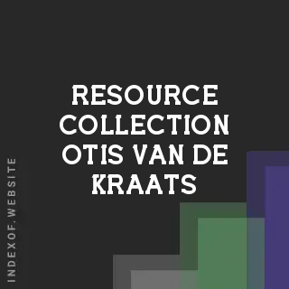 Resource Collection Otis van de Kraats | Indexof