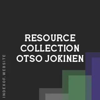 Resource Collection Otso Jokinen | Indexof