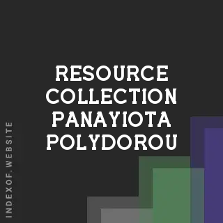 Resource Collection Panayiota Polydorou | Indexof