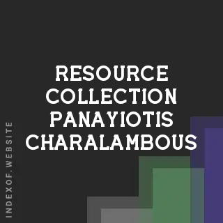 Resource Collection Panayiotis Charalambous | Indexof