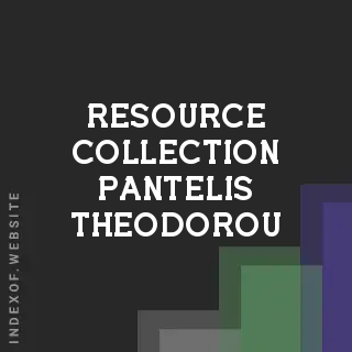 Resource Collection Pantelis Theodorou | Indexof