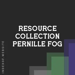 Resource Collection Pernille Fog | Indexof