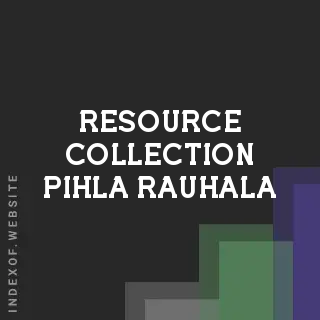 Resource Collection Pihla Rauhala | Indexof
