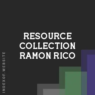Resource Collection Ramon Rico | Indexof