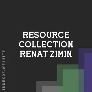 Resource Collection Renat Zimin | Indexof