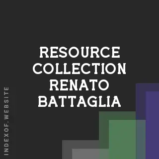 Resource Collection Renato Battaglia | Indexof
