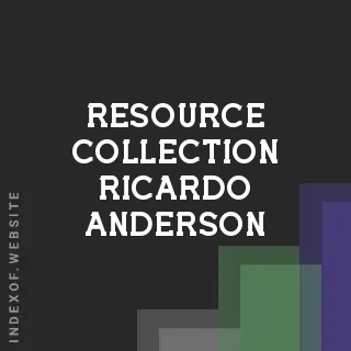 Resource Collection Ricardo Anderson | Indexof