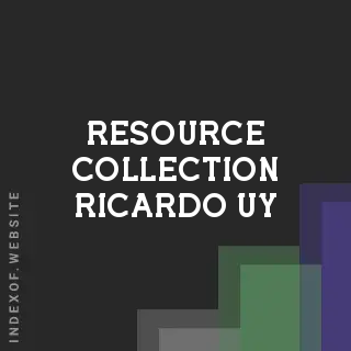 Resource Collection Ricardo Uy | Indexof