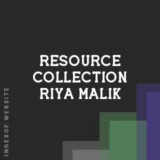 Resource Collection Riya Malik | Indexof