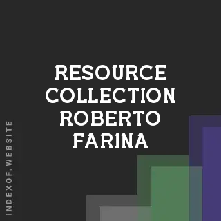 Resource Collection Roberto Farina | Indexof