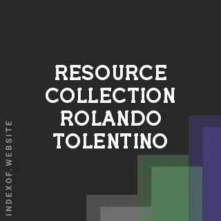 Resource Collection Rolando Tolentino | Indexof