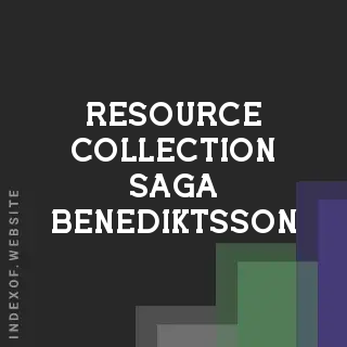 Resource Collection Saga Benediktsson | Indexof