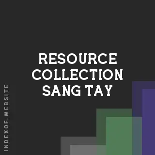 Resource Collection Sang Tay | Indexof