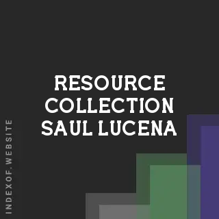 Resource Collection Saul Lucena | Indexof