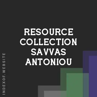 Resource Collection Savvas Antoniou | Indexof