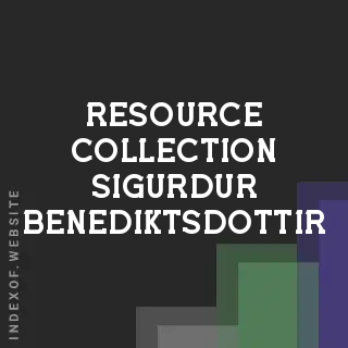 Resource Collection Sigurdur Benediktsdottir | Indexof