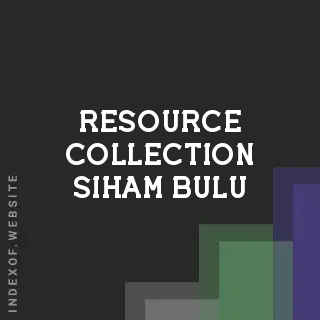 Resource Collection Siham Bulu | Indexof