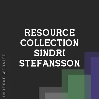 Resource Collection Sindri Stefansson | Indexof