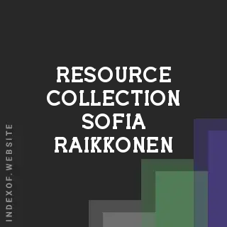 Resource Collection Sofia Raikkonen | Indexof