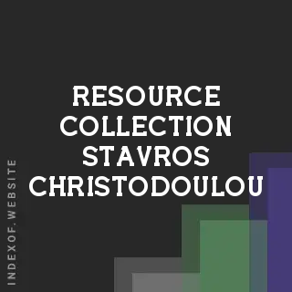 Resource Collection Stavros Christodoulou | Indexof