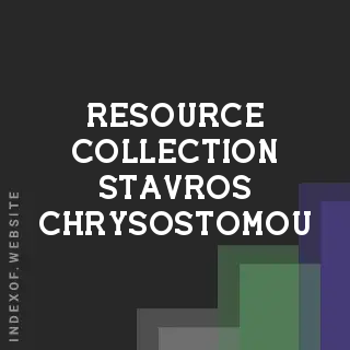 Resource Collection Stavros Chrysostomou | Indexof