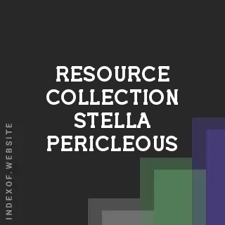 Resource Collection Stella Pericleous | Indexof