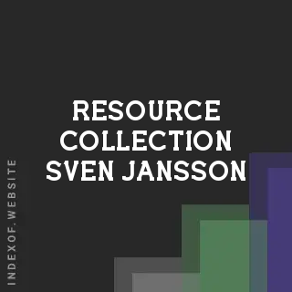 Resource Collection Sven Jansson | Indexof