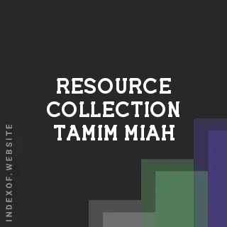 Resource Collection Tamim Miah | Indexof