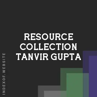 Resource Collection Tanvir Gupta | Indexof