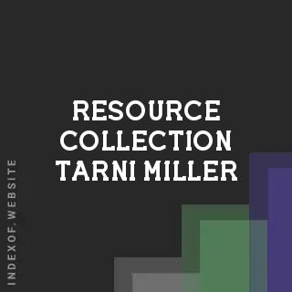 Resource Collection Tarni Miller | Indexof