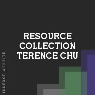 Resource Collection Terence Chu | Indexof