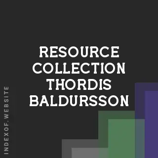 Resource Collection Thordis Baldursson | Indexof