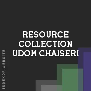 Resource Collection Udom Chaiseri | Indexof