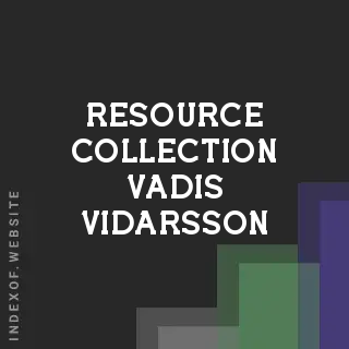 Resource Collection Vadis Vidarsson | Indexof