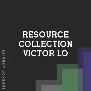Resource Collection Victor Lo | Indexof