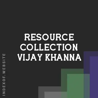Resource Collection Vijay Khanna | Indexof