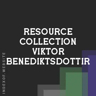 Resource Collection Viktor Benediktsdottir | Indexof