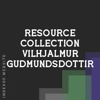 Resource Collection Vilhjalmur Gudmundsdottir | Indexof